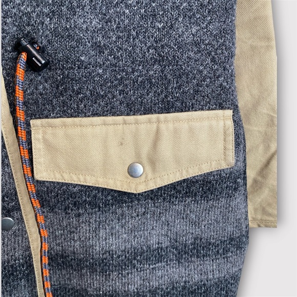 PATAGONIA RARE reclaimed wool parka limited edition 40th anniversary forge grey - Picture 4 of 12